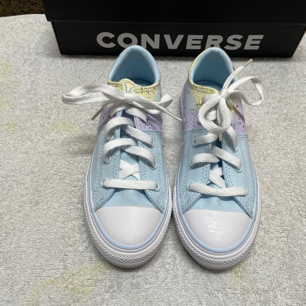 Converse - Kids low top blue new Sz 13